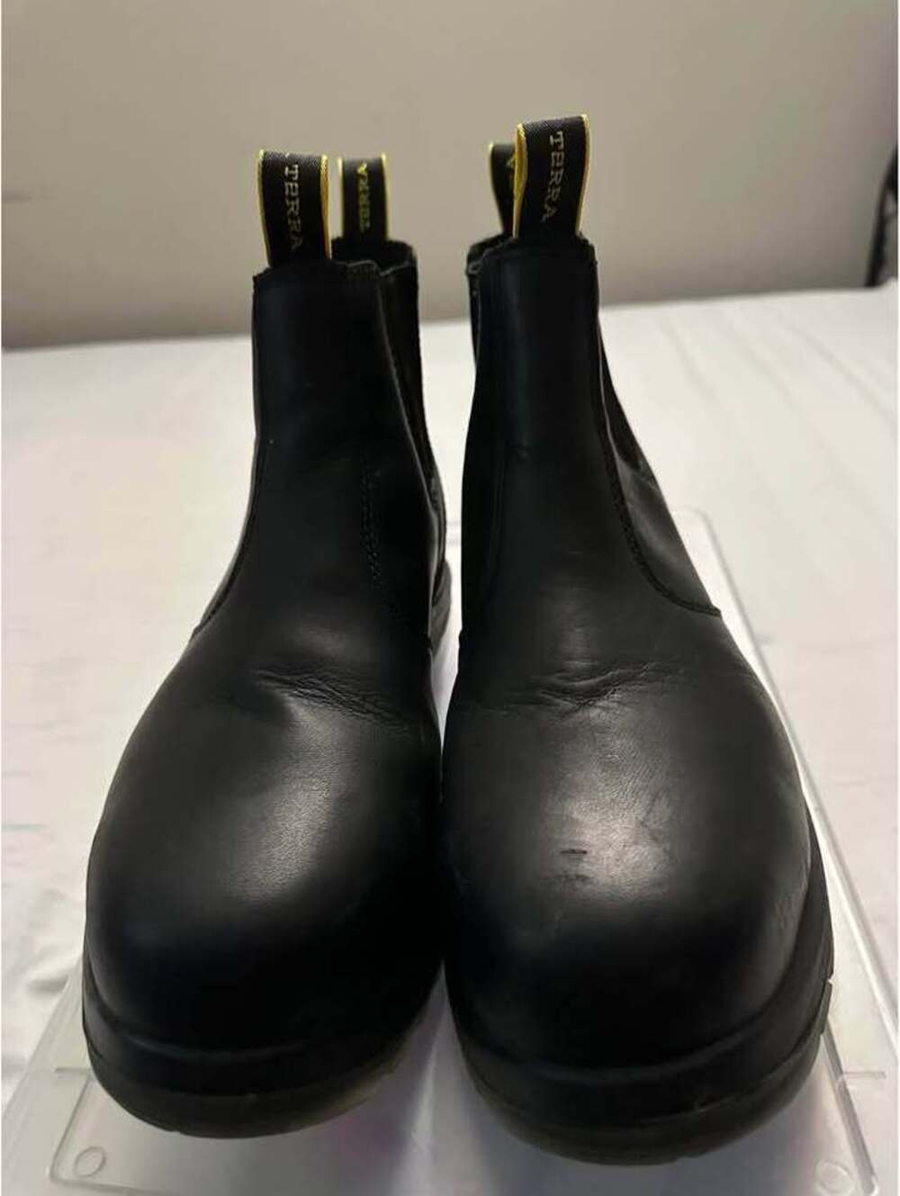 Terra Murphy 6 Inch Composite Toe Work Boots Mens Size 9.5 Wide Used Like New